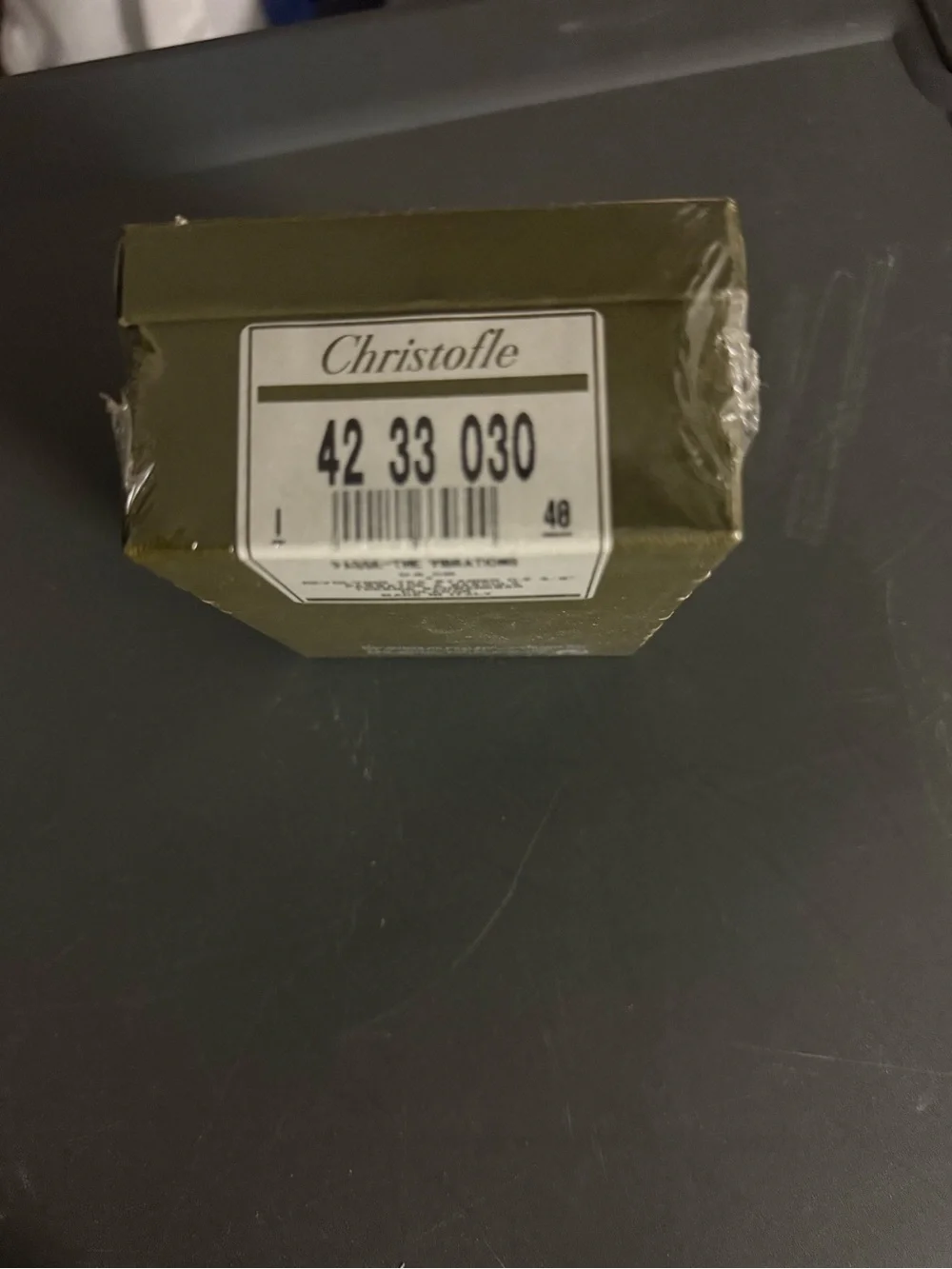 NEW Christofle Silver Tea Strainer